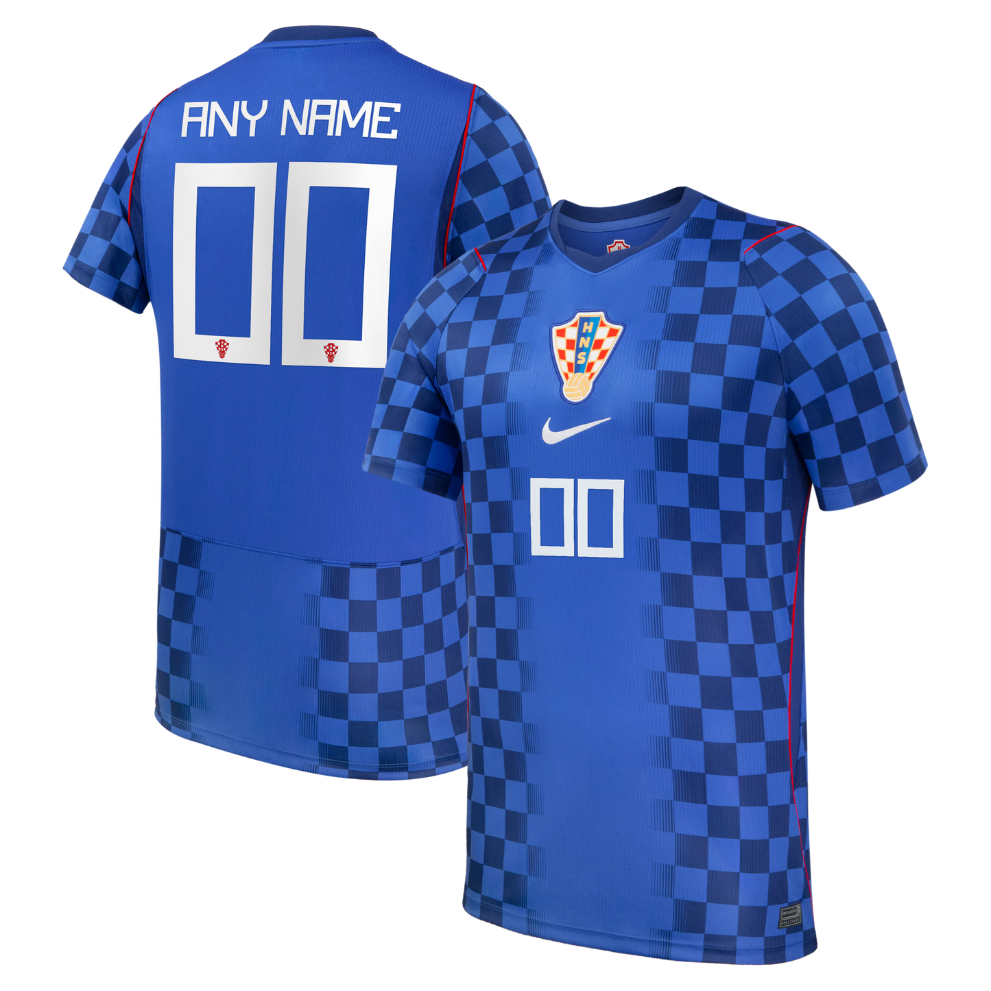 Croatia National Team 2026 Away Stadium Replica Custom Jersey - Navy