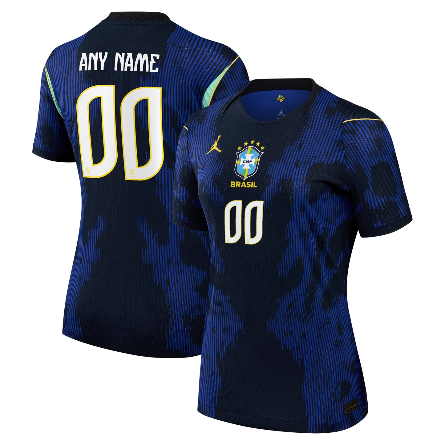 Brazil National Team Women's 2026 Away Match Custom Jersey - Blue