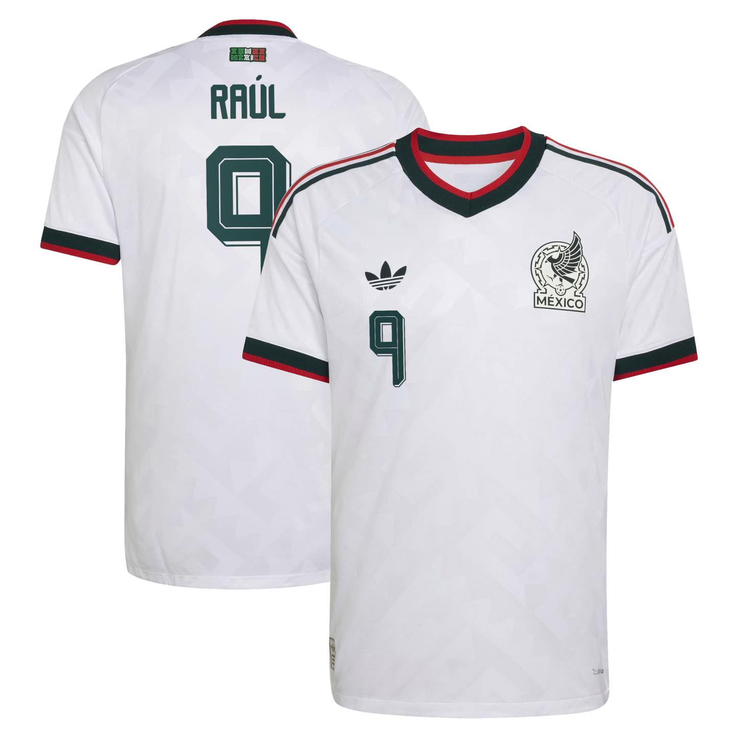 Raúl Jiménez Mexico National Team 2026 Away On-Field Jersey - White