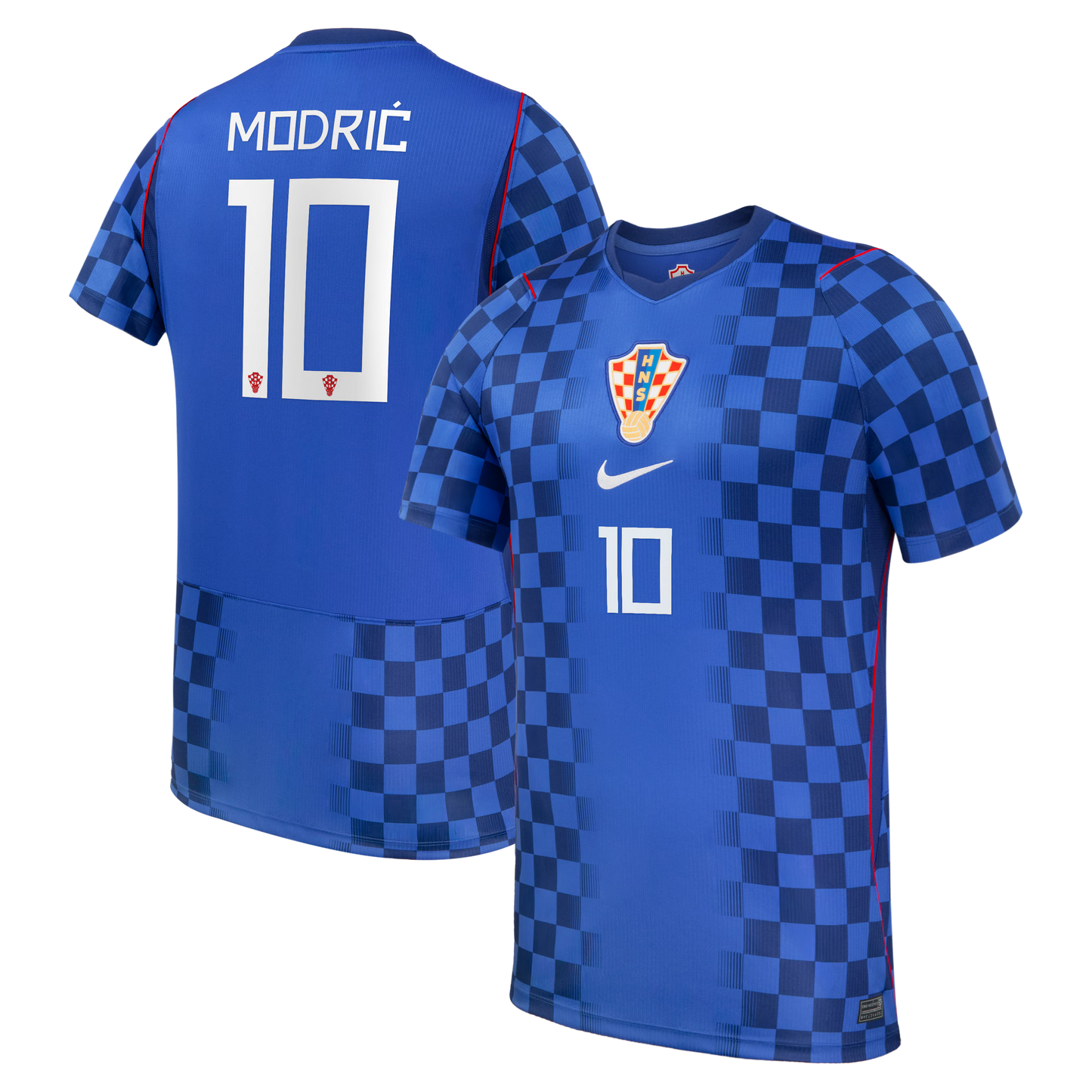 Luka Modric Croatia National Team 2026 Away Stadium Replica Jersey - Navy