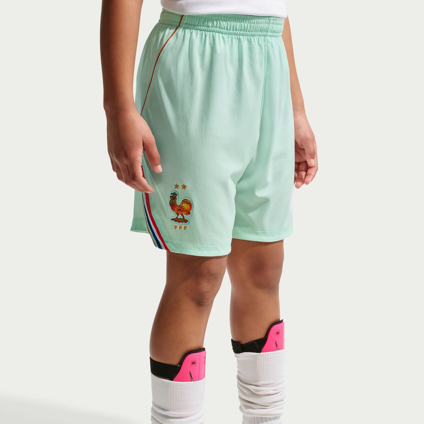 France National Team Youth 2026 Away Stadium Replica Shorts - Green