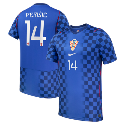 Ivan Perisic Croatia National Team 2026 Away Stadium Replica Jersey - Navy
