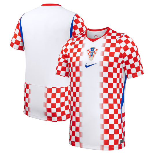 Croatia National Team 2026 Home Stadium Replica Jersey - White