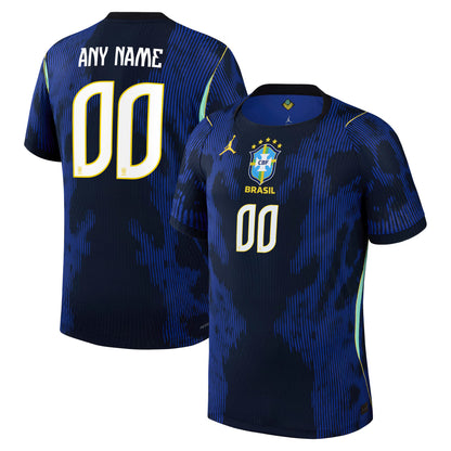 Brazil National Team 2026 Away Match Custom Jersey - Blue