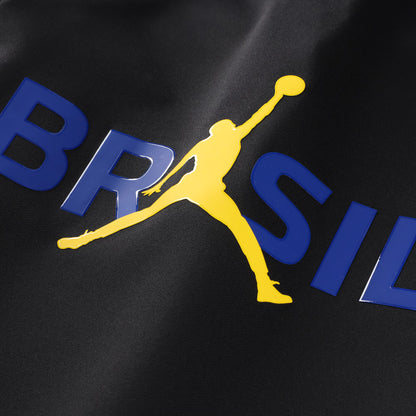 Brazil National Team Women's 2026 Strike Dri-FIT Long Sleeve Quarter-Zip Drill Top - Black