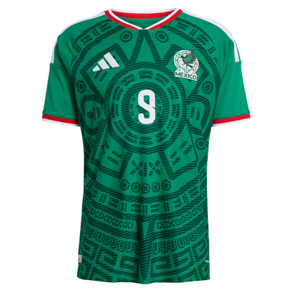 Raúl Jiménez Mexico National Team 2026  Home On-Field Jersey - Green