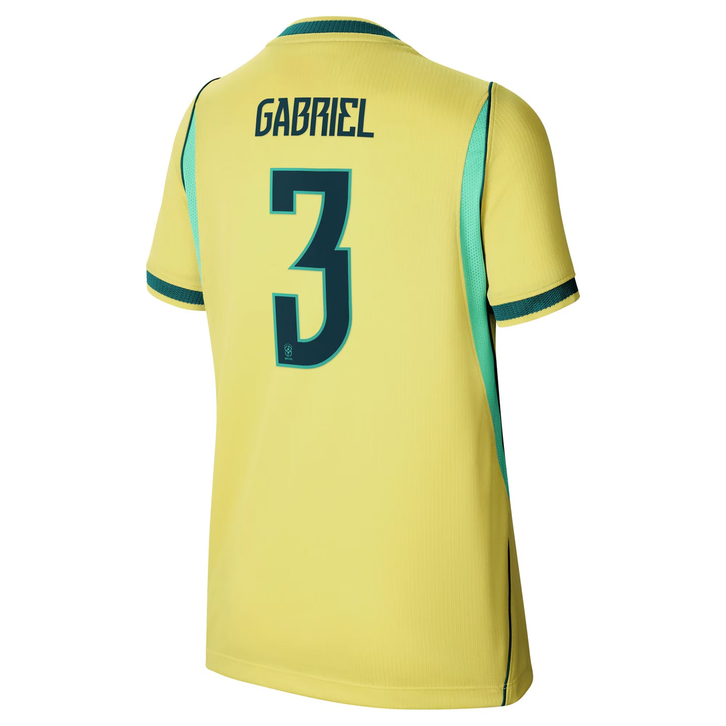 Gabriel Magalhães Brazil National Team Youth 2026 Home Stadium Replica Jersey - Yellow