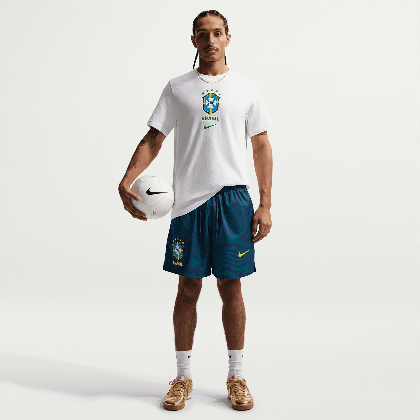 Brazil National Team 2026 Club Flow Shorts - Teal