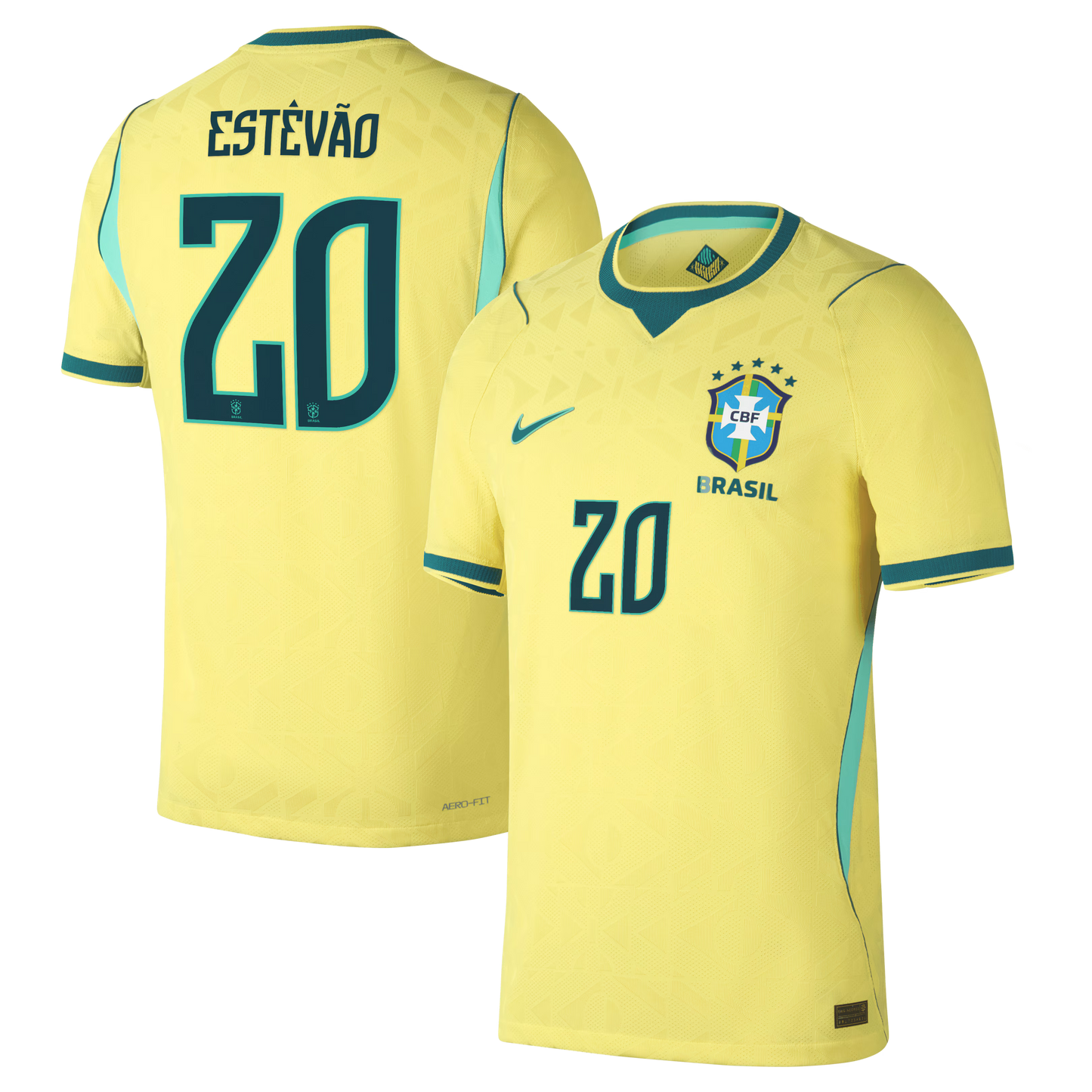Willian Brazil National Team 2026 Home Match Jersey - Yellow