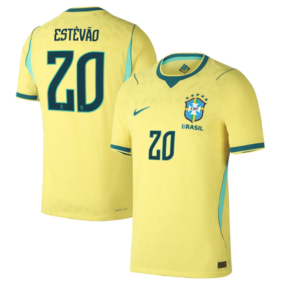Willian Brazil National Team 2026 Home Match Jersey - Yellow