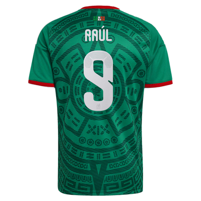 Raúl Jiménez Mexico National Team 2026  Home Replica Jersey - Green