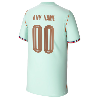 France National Team Youth 2026 Away Stadium Replica Custom Jersey - Green