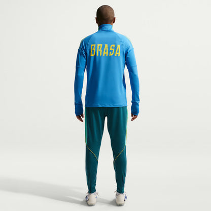 Brazil National Team 2026 Strike Dri-FIT Quarter-Zip Drill Top - Blue