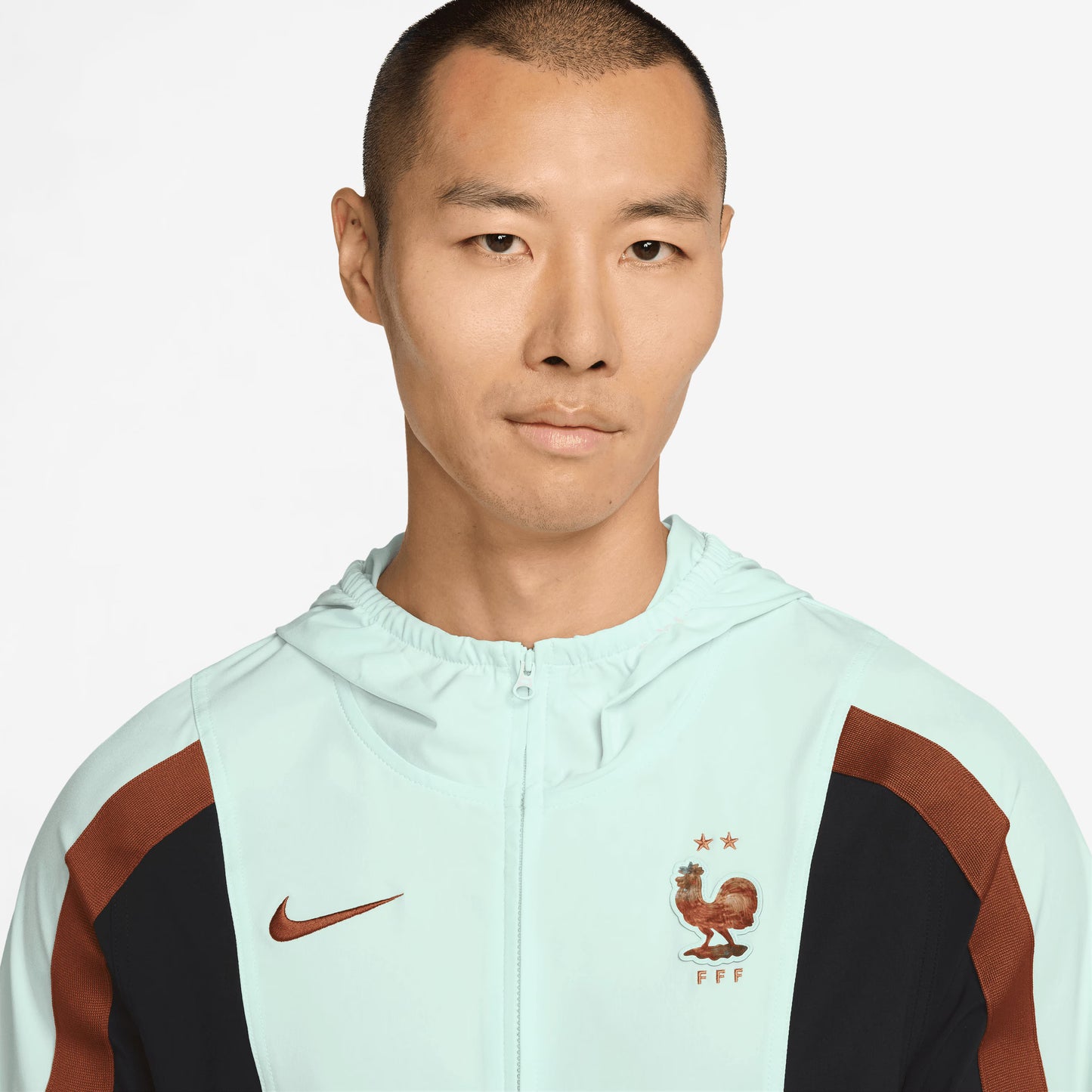 France National Team 2026 Energy Dri-FIT Full-Zip Hooded Jacket - Mint