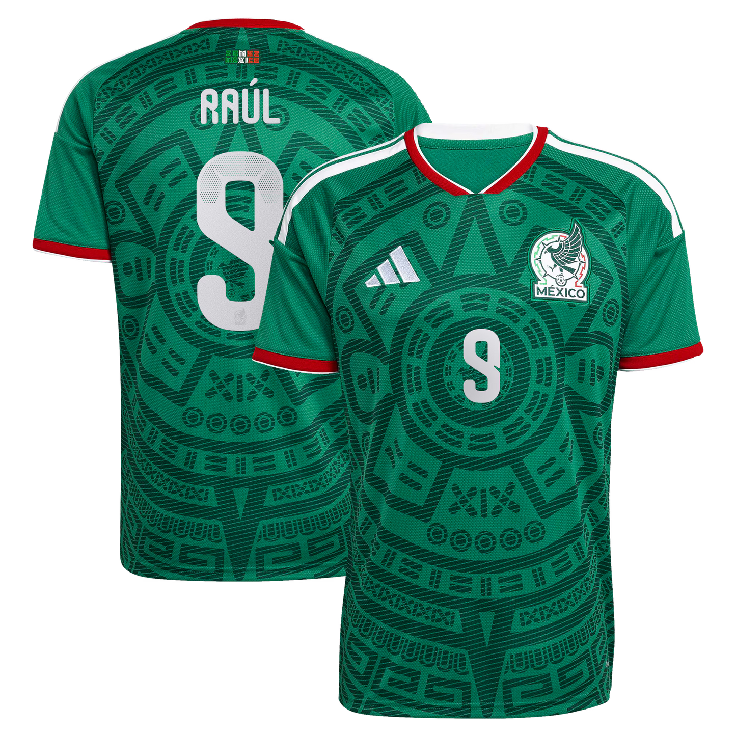 Raúl Jiménez Mexico National Team 2026  Home Replica Jersey - Green