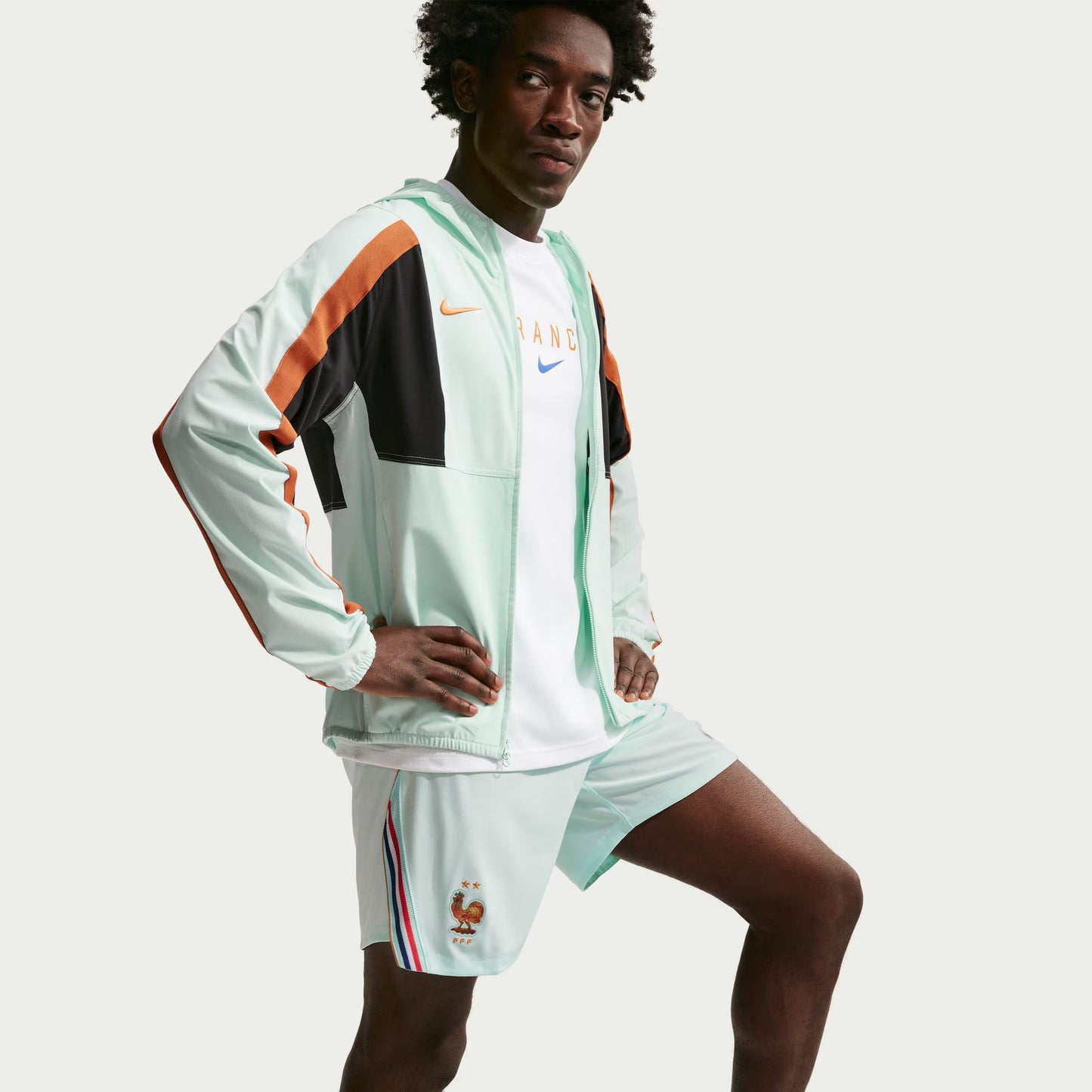 France National Team 2026 Away Stadium Replica Shorts - Green