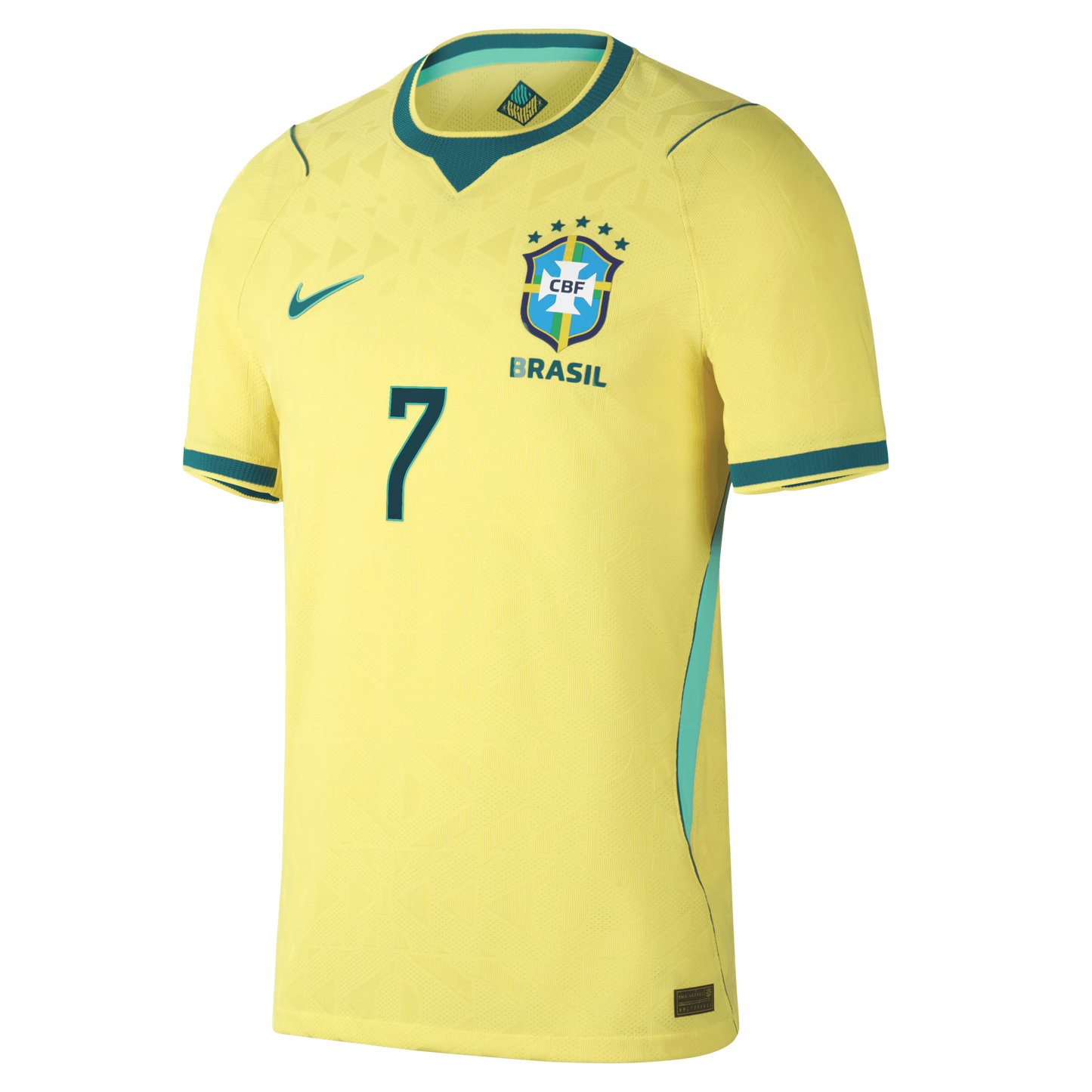 Vini Jr. Brazil National Team 2026 Home Match Jersey - Yellow