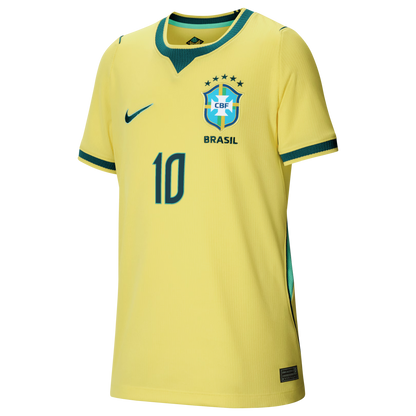 Neymar Jr. Brazil National Team Youth 2026 Home Stadium Replica Jersey - Yellow
