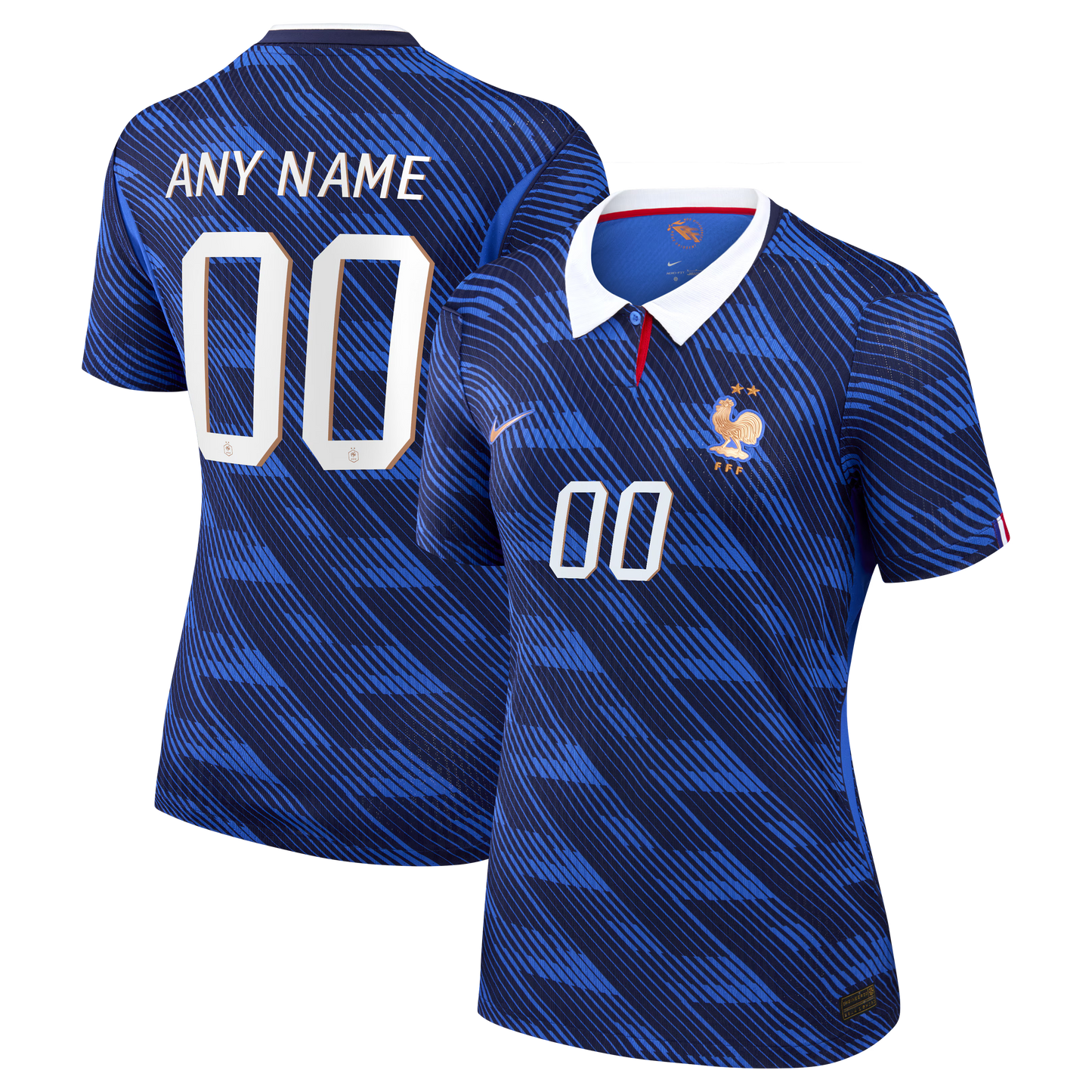 France National Team Women's 2026 Home Match Custom Jersey - Blue