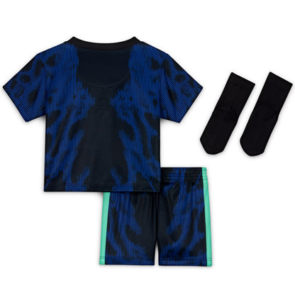 Brazil National Team Infant 2026 Stadium Replica Kit Set - Blue