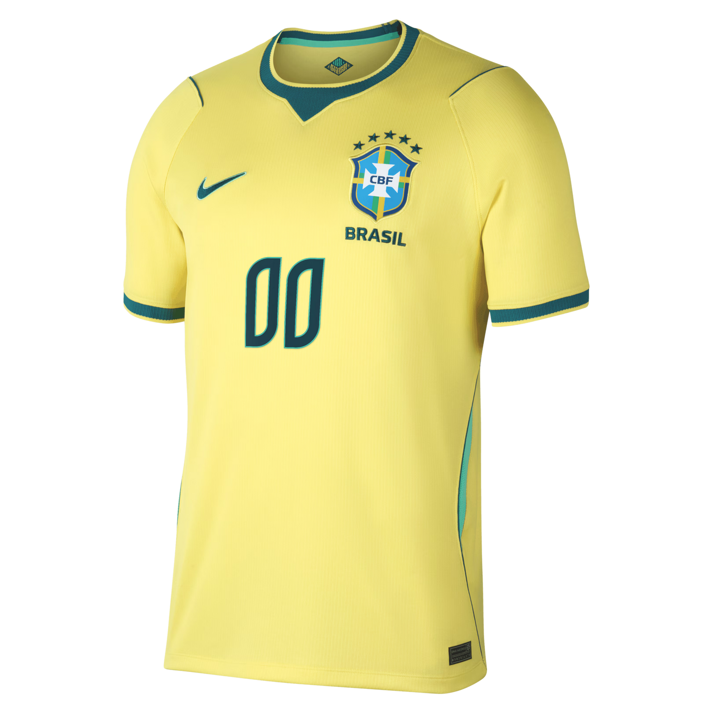 Brazil National Team 2026 Home Stadium Replica Custom Jersey - Yellow