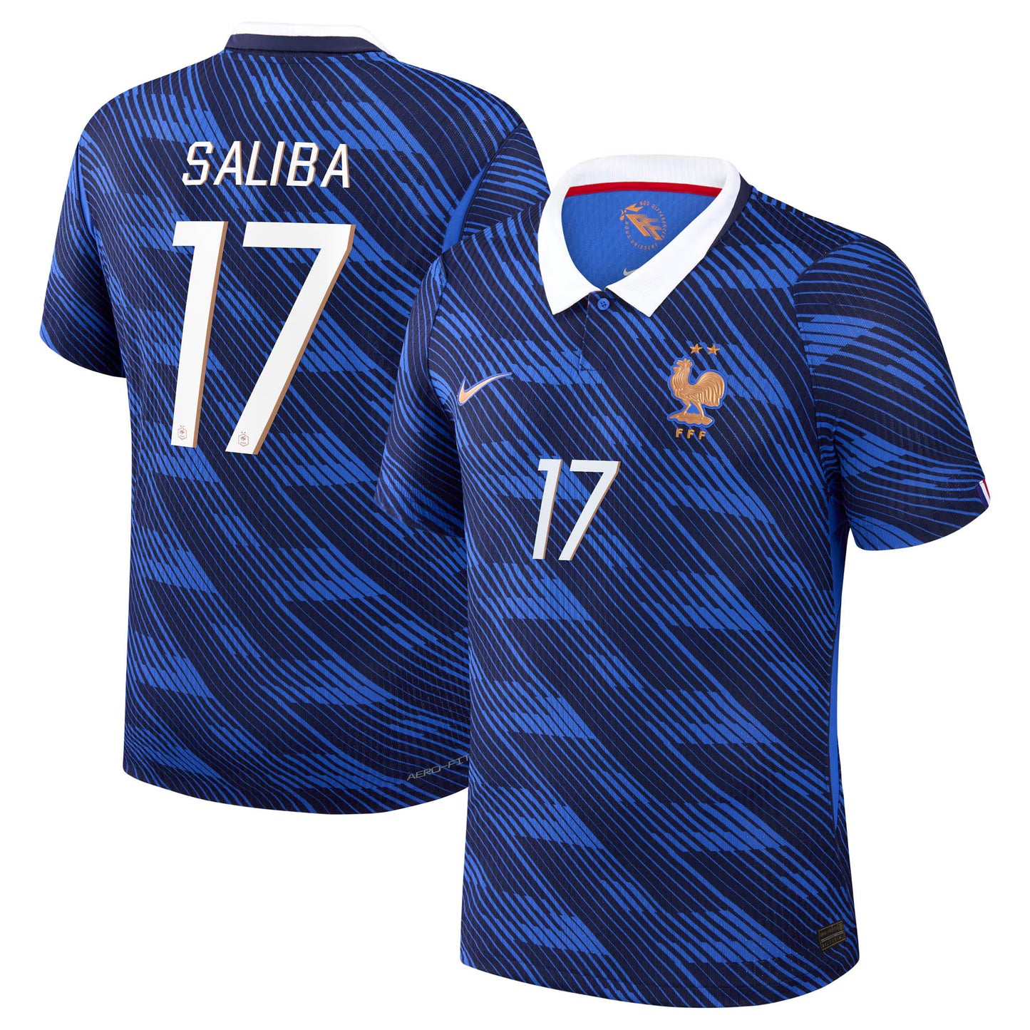 William Saliba France National Team 2026 Home Match Jersey - Blue