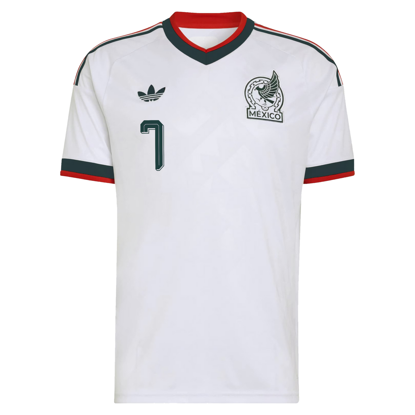 Gilberto Mora Mexico National Team 2026  Away Replica Jersey - White