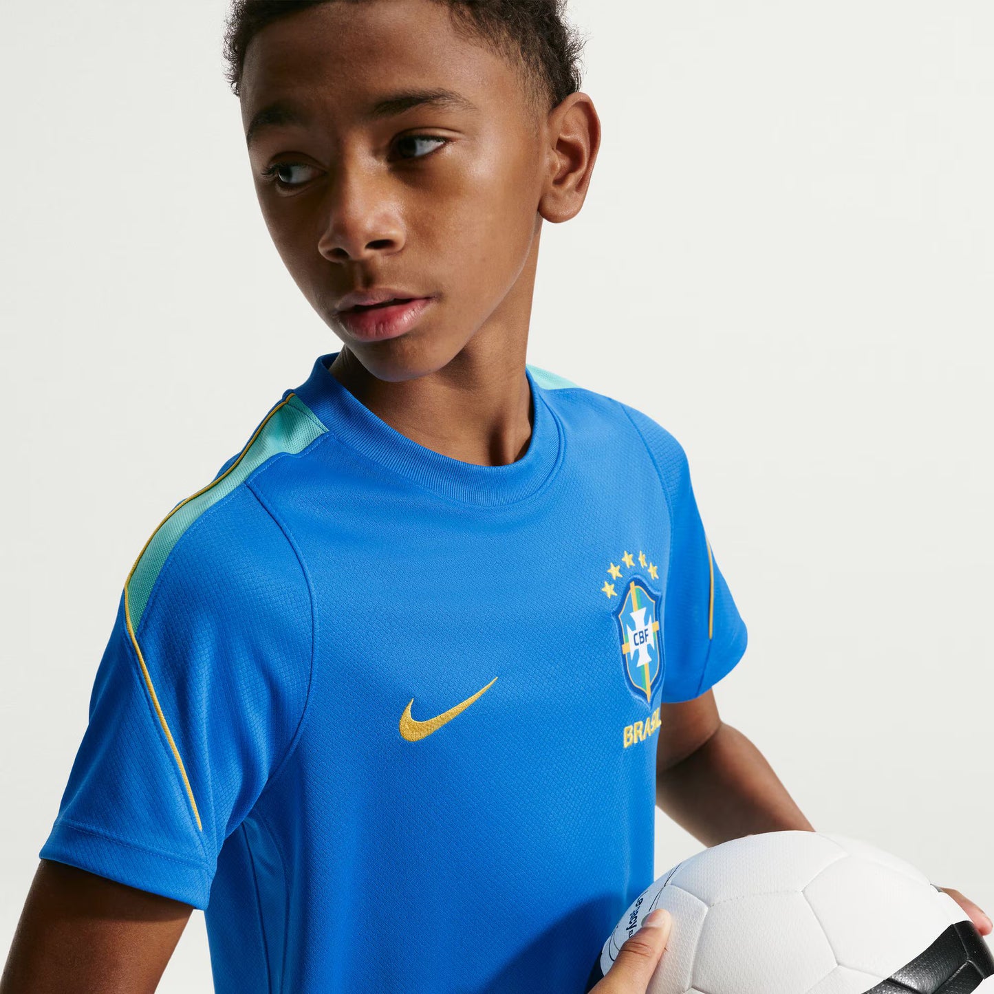 Brazil National Team Youth 2026 Strike Dri-FIT Top - Blue
