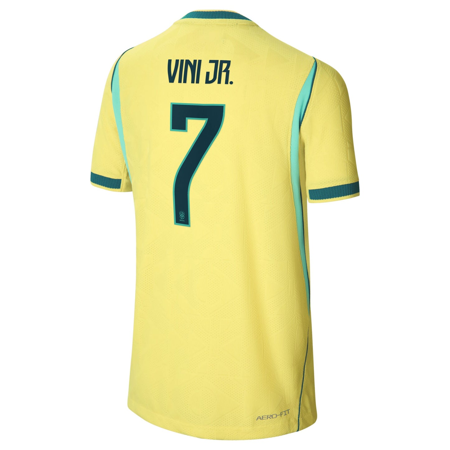 Vini Jr. Brazil National Team Youth 2026 Home Match Jersey - Yellow