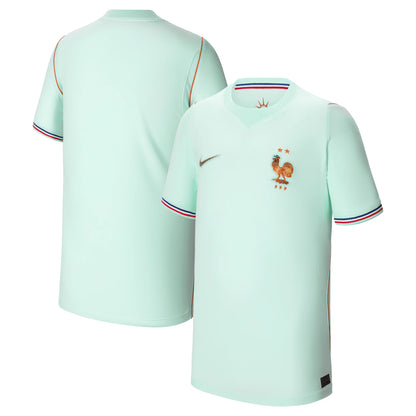 France National Team Youth 2026 Away Stadium Replica Jersey - Green