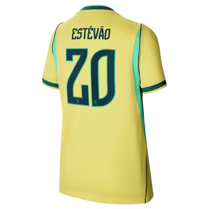 Willian Brazil National Team Youth 2026 Home Stadium Replica Jersey - Yellow