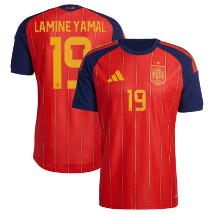 Lamine Yamal Spain National Team 2026 Home Jersey - Red