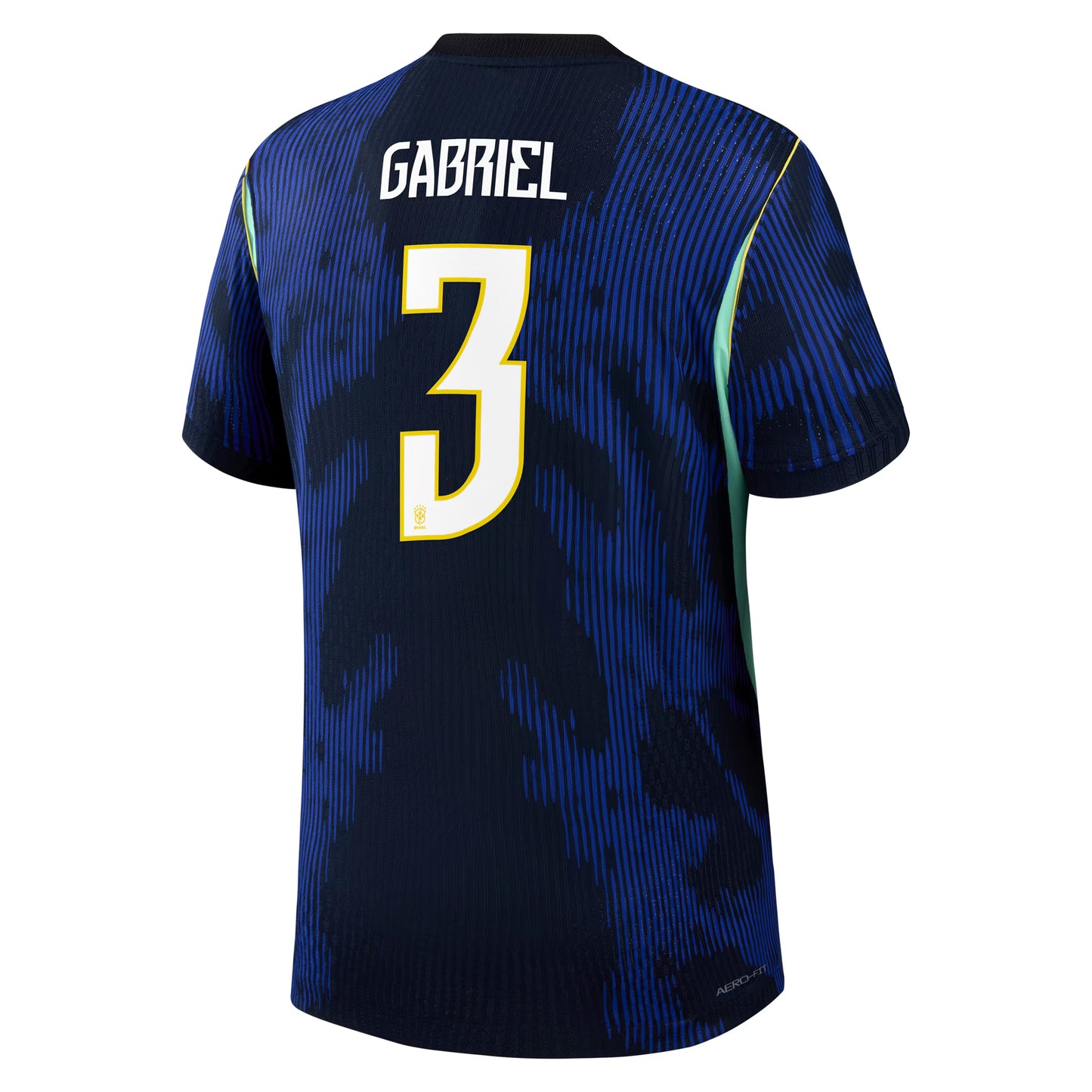 Gabriel Magalhães Brazil National Team 2026 Away Match Jersey - Blue