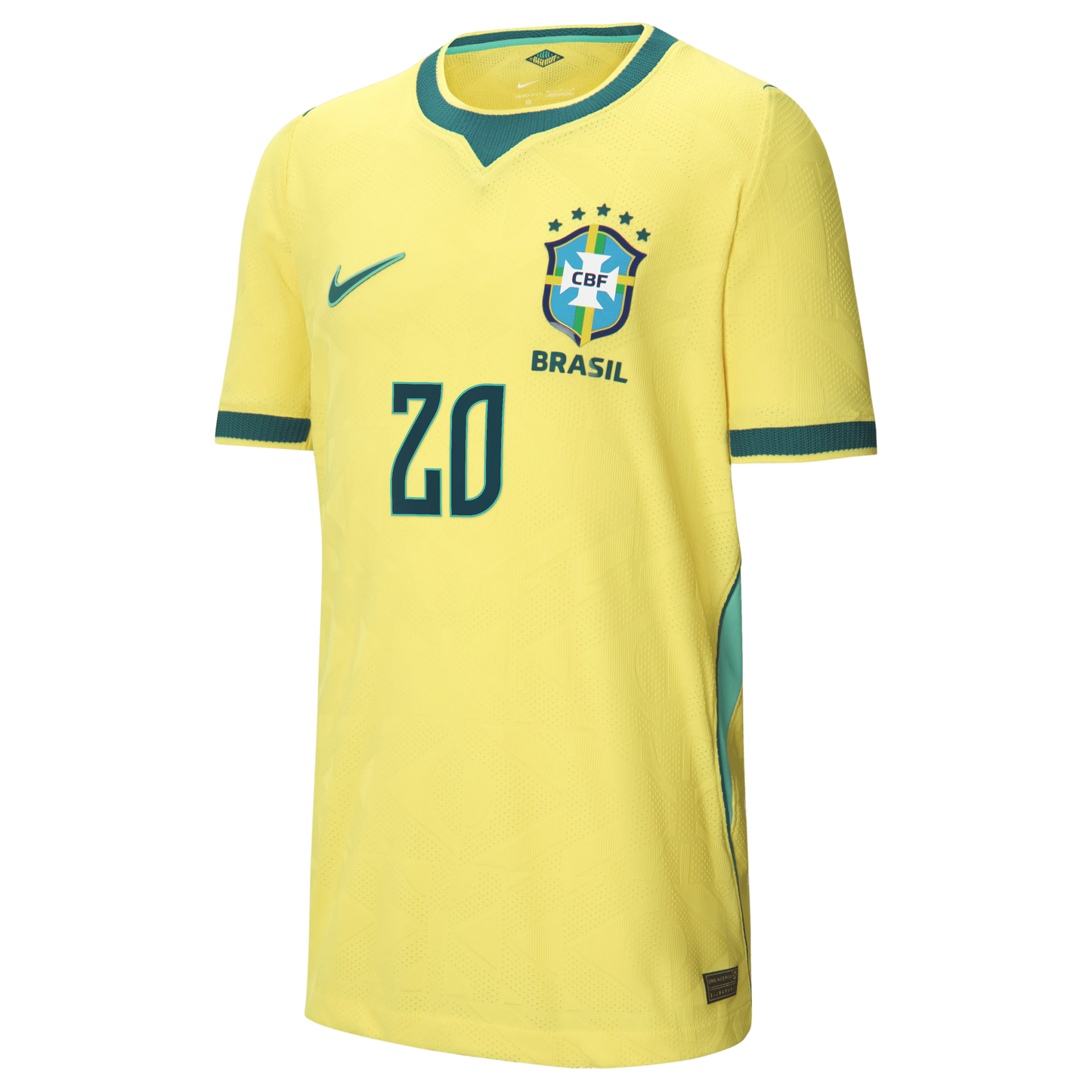 Willian Brazil National Team Youth 2026 Home Match Jersey - Yellow