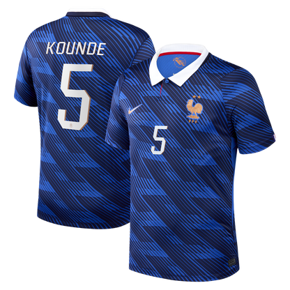 Jules Koundé France National Team 2026 Home Stadium Replica Jersey - Blue