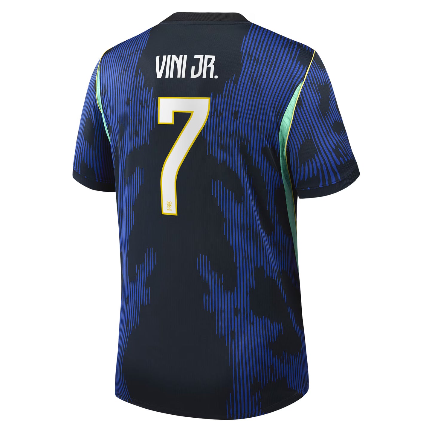 Vinicius Junior Brazil National Team 2026 Away Stadium Replica Jersey - Blue