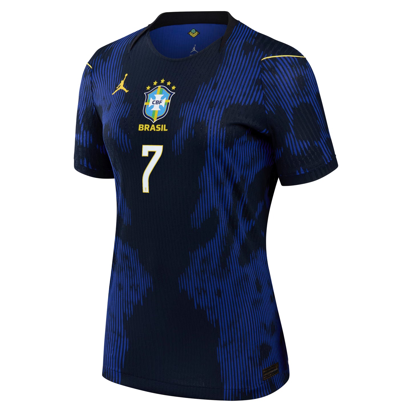 Vinicius Junior Brazil National Team Women's 2026 Away Match Jersey - Blue