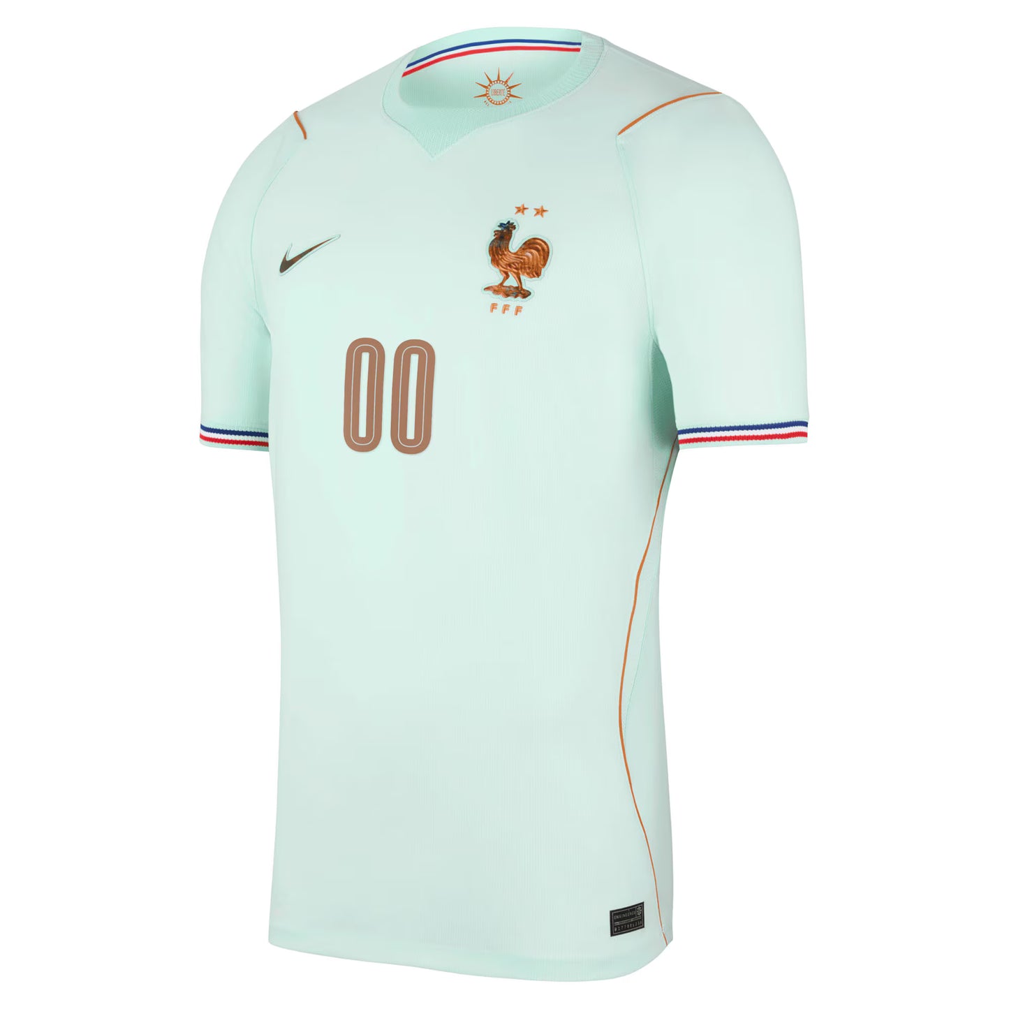 France National Team 2026 Away Stadium Replica Custom Jersey - Green