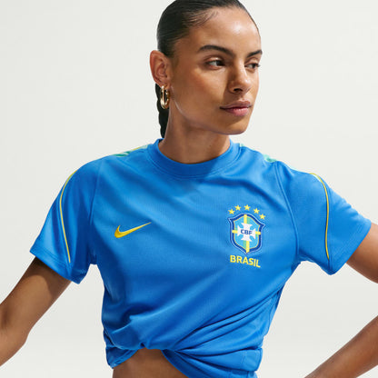 Brazil National Team Women's 2026 Strike Dri-FIT Top - Blue