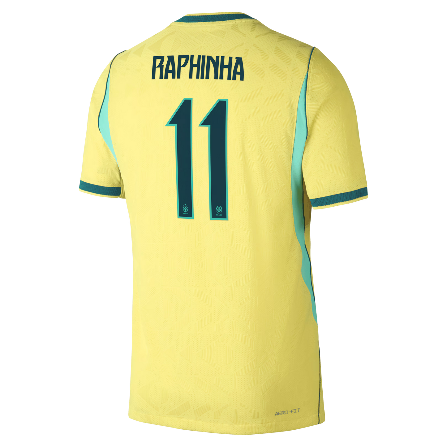Raphinha Brazil National Team 2026 Home Match Jersey - Yellow