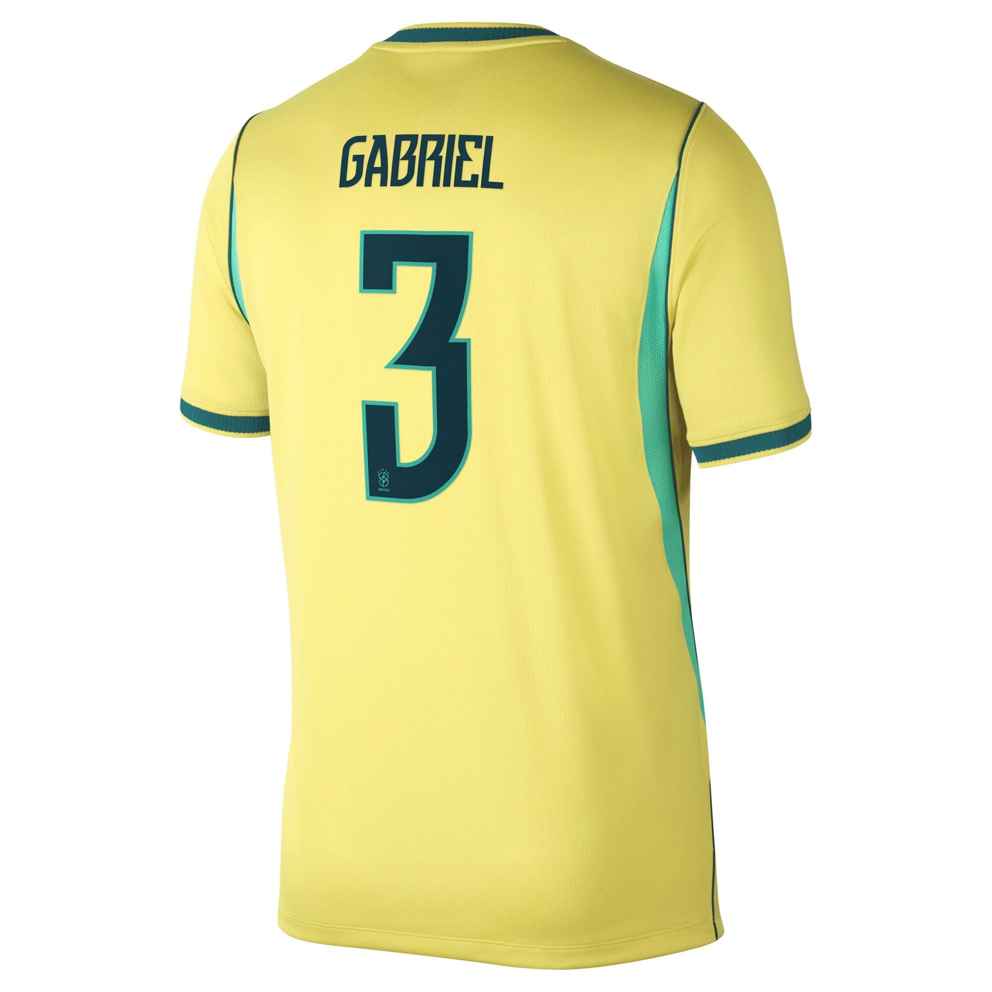 Gabriel Magalhães Brazil National Team 2026 Home Stadium Replica Jersey - Yellow
