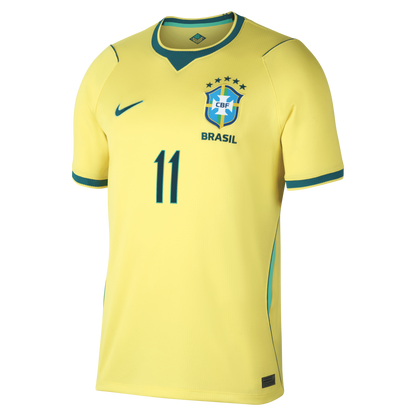 Raphinha Brazil National Team 2026 Home Stadium Replica Jersey - Yellow