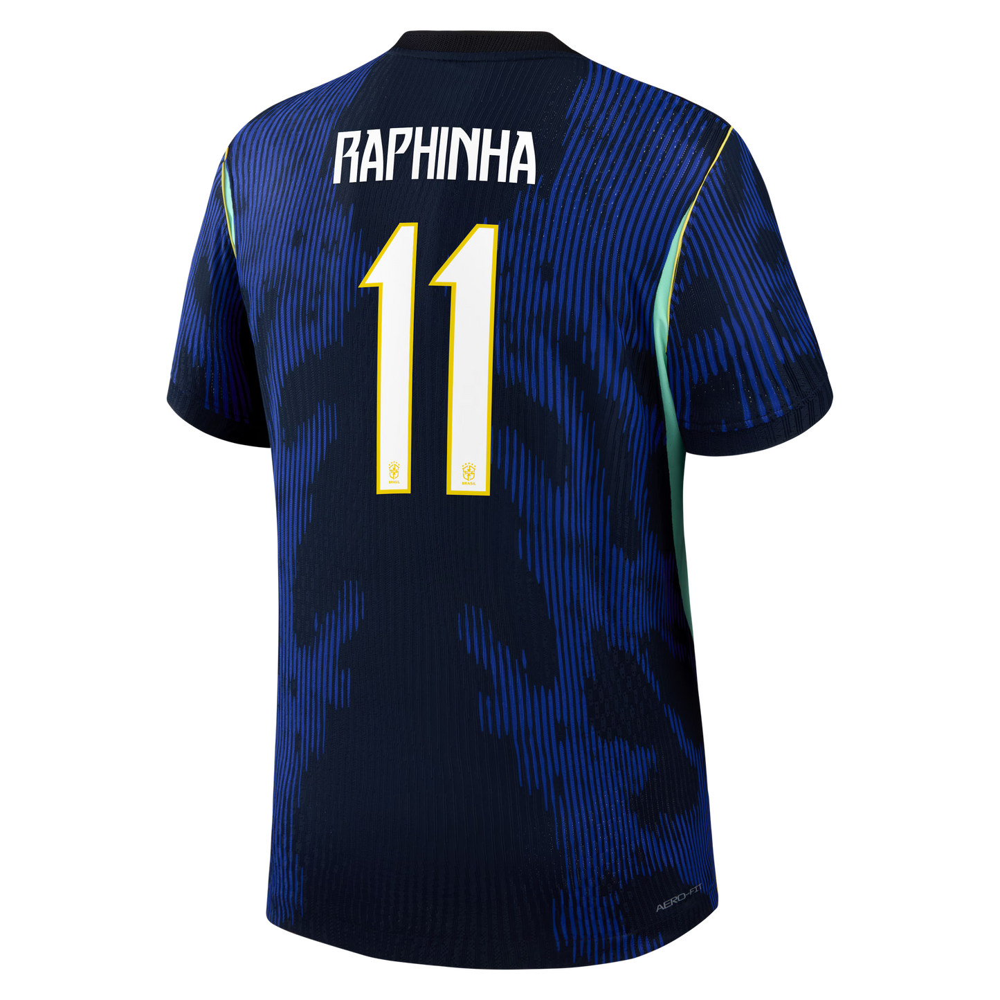 Raphinha Brazil National Team 2026 Away Match Jersey - Blue