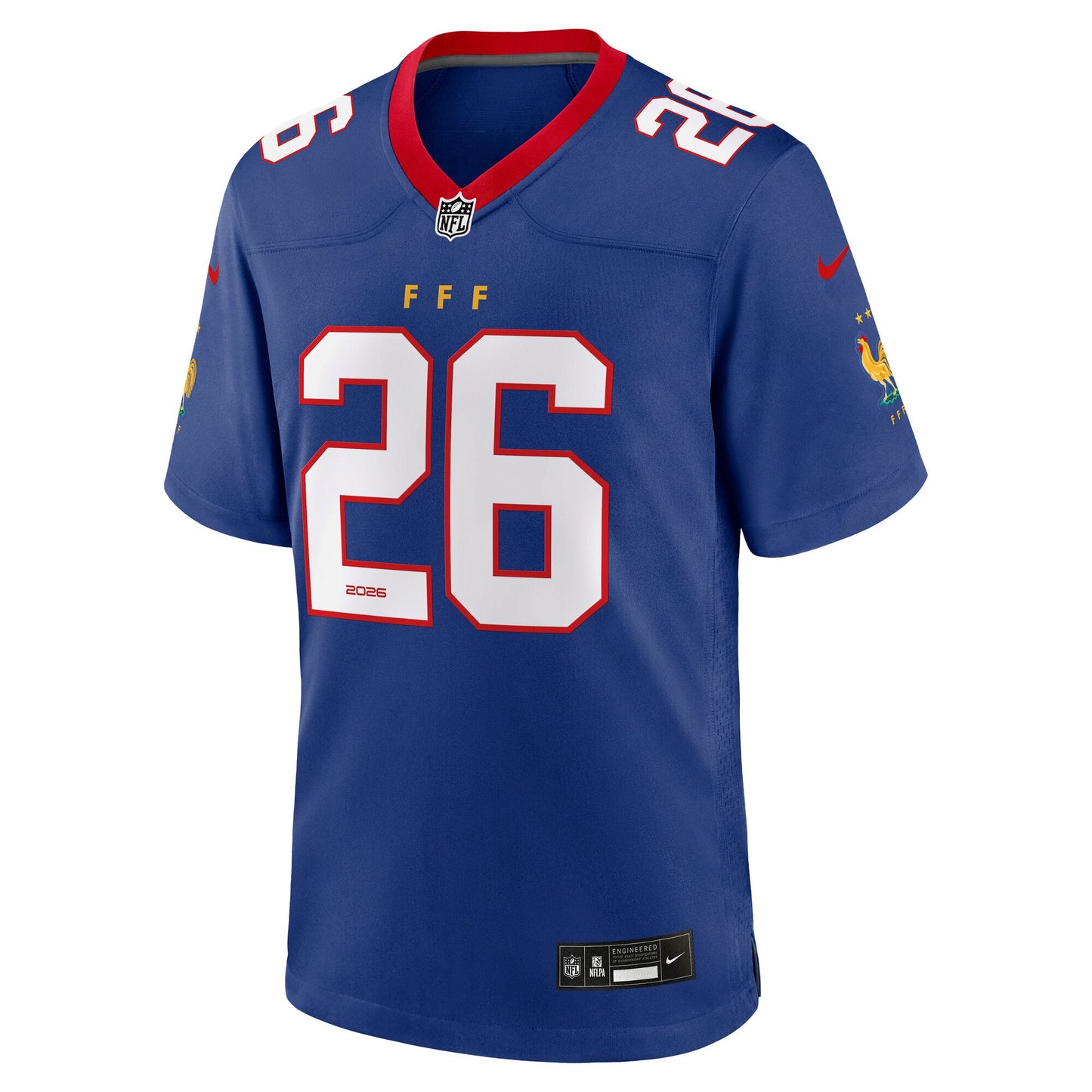 France National Team x NFL Game Jersey - Blue