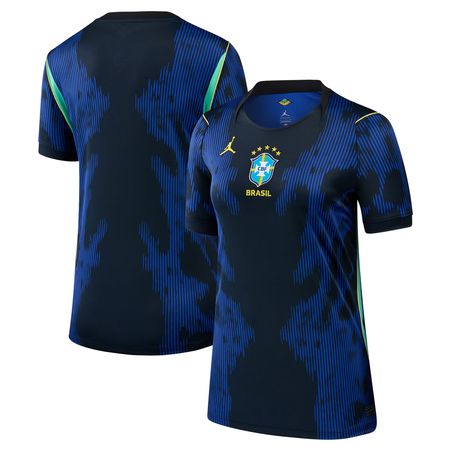 Brazil National Team Women's 2026 Away Stadium Replica Jersey - Blue