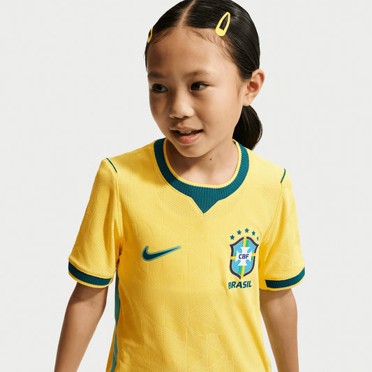 Brazil National Team Youth 2026 Home Match Jersey - Yellow