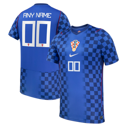 Croatia National Team 2026 Away Stadium Replica Custom Jersey - Navy