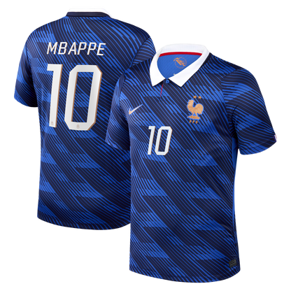 Kylian Mbappé France National Team 2026 Home Stadium Replica Jersey - Blue