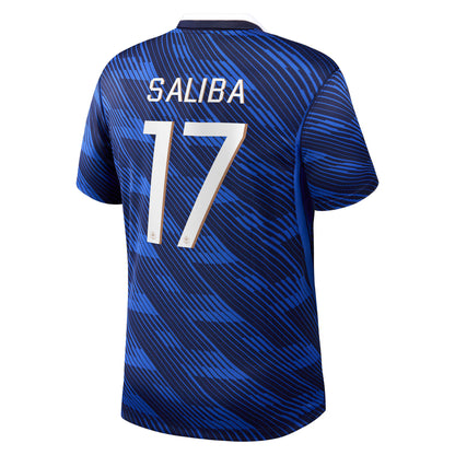 William Saliba France National Team 2026 Home Stadium Replica Jersey - Blue