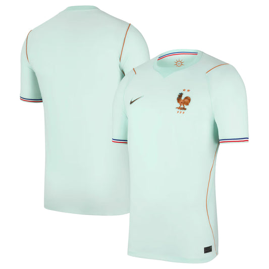 France National Team 2026 Away Stadium Replica Jersey - Green